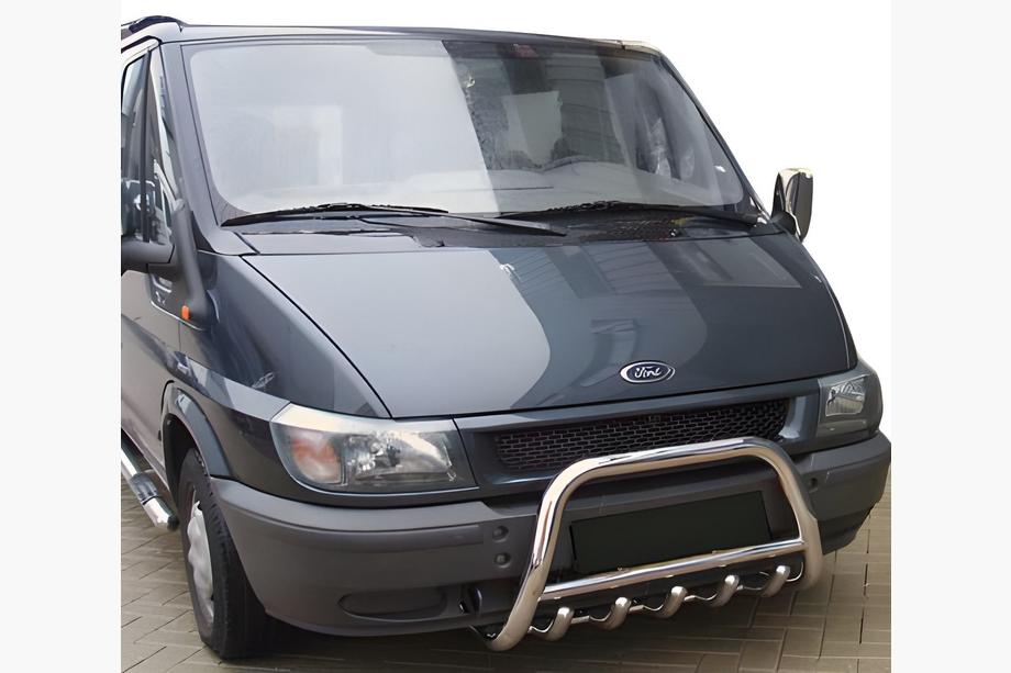 Ford Transit 2000–2014 Predný ochranný rám WT003 (2000-2006, nerez) Image