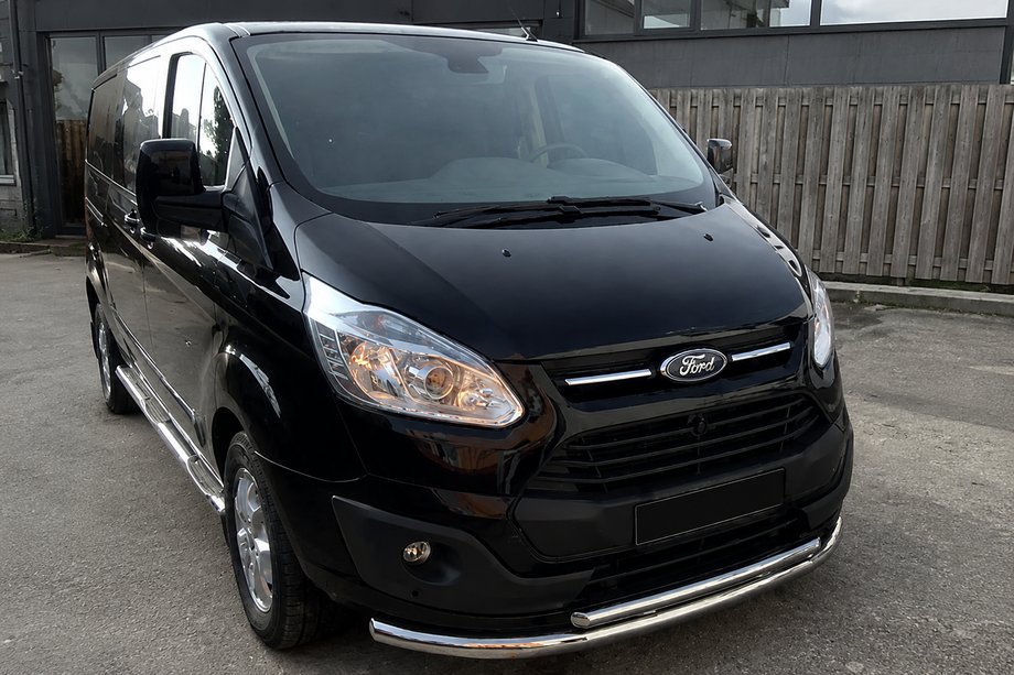 Ford Custom 2013–2022 Predný ochranný rám ST014 (nerez) Image