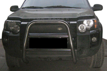 Land Rover Freelander II 2006–2014 Predný ochranný rám QT008 (nerez) fotografia 1
