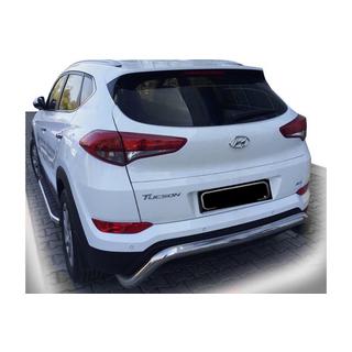Zadný ochranný rám AK007 (nerez) Hyundai Tucson TL 2016–2021