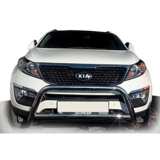 Predný ochranný rám WT005 (nerez) Kia Sorento II XM 2009–2014