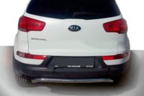 Kia Sportage 2010–2015 Zadný ochranný rám AK002-1 (nerez) fotografia 1