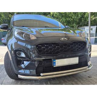 Predný ochranný rám ST014 (nerez) Kia Sportage 2015–2021 fotografia 1
