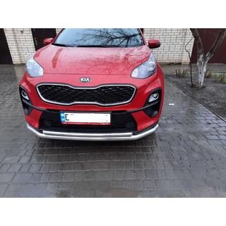 Predný ochranný rám ST014 (nerez) Kia Sportage 2015–2021 fotografia 2