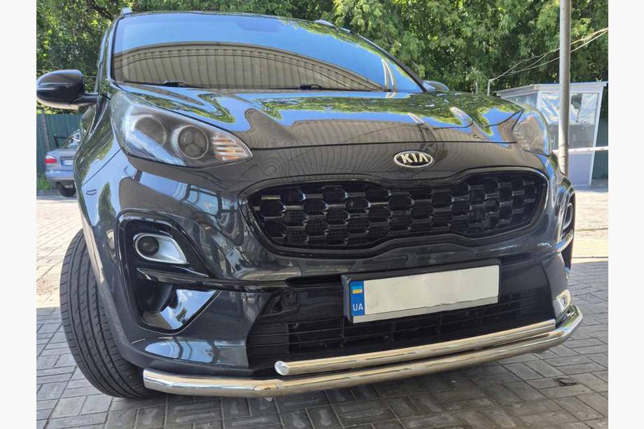Kia Sportage 2015–2021 Predný ochranný rám ST014 (nerez) Image