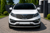 Kia Sportage 2010–2015 Predný ochranný rám ST008 (nerez) fotografia 1