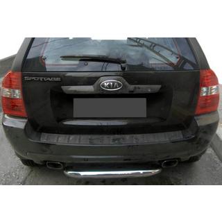 Zadný ochranný rám AK005 (nerez) Kia Sportage 2004–2010