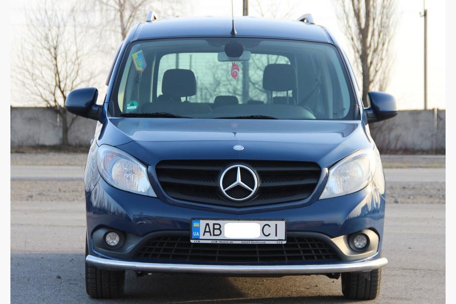 Mercedes Citan 2013–2021 Predný ochranný rám ST008 (nerez) Fotografia 4