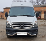 Mercedes Sprinter W906 2006–2018 Predná spodná ochranná tyč MBSP.07.F3-04.6 (nerez.) fotografia 1