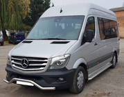 Mercedes Sprinter W906 2006–2018 Predná spodná ochranná tyč MBSP.07.F3-04.6 (nerez.) fotografia 3