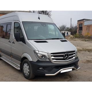Predná spodná ochranná tyč MBSP.07.F3-04.6 (nerez.) Mercedes Sprinter W906 2006–2018 fotografia 2