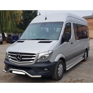 Predná spodná ochranná tyč MBSP.07.F3-04.6 (nerez.) Mercedes Sprinter W906 2006–2018 fotografia 3