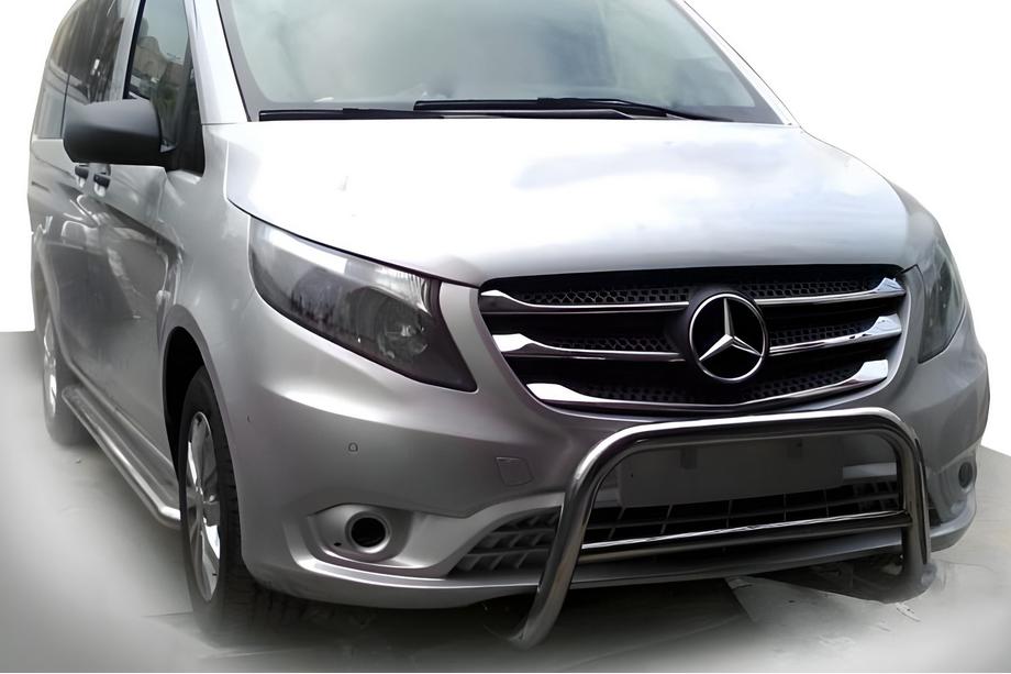 Mercedes Vito/V-trieda W447 2014– Predný ochranný rám WT005 (nerez) Image