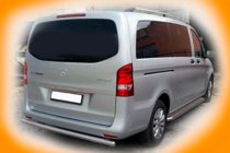 Mercedes Vito/V-trieda W447 2014– Zadný ochranný rám AK002 (nerez) fotografia 2