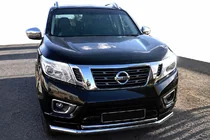 Nissan Navara/NP300 2016– Predný ochranný rám ST014 (nerez) fotografia 1