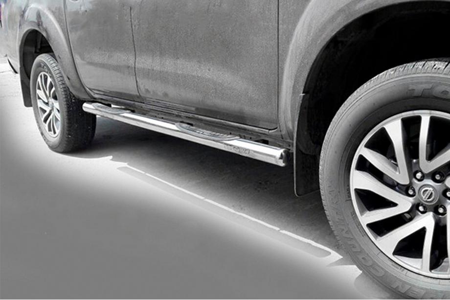 Nissan Navara/NP300 2016– Bočné rúrky (2 ks, nerez) Image