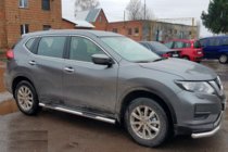 Nissan X-trail T32/Rogue 2014–2021 Bočné rúry (2 ks, nerez) fotografia 5