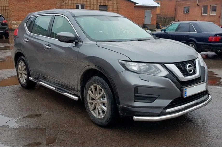 Nissan X-trail T32/Rogue 2014–2021 Bočné rúry (2 ks, nerez) Image