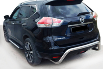 Nissan X-trail T32/Rogue 2014–2021 Zadný ochranný oblúk AK007 (nerez) fotografia 1