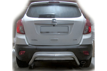 Opel Antara 2006–2017 Zadný oblúk AK007-2 (nerez) fotografia 1