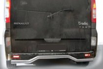 Opel Vivaro 2001–2015 Zadný ochranný rám AK006 (nerez) fotografia 4