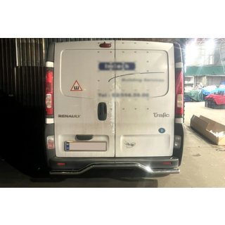 Zadný ochranný rám AK006 (nerez) Opel Vivaro 2001–2015 fotografia 2