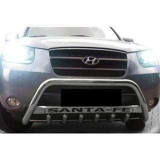 Predný ochranný rám WT004 (nerez) Hyundai Santa Fe 2 2006–2012 fotografia 3