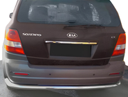 Kia Sorento I BL 2002–2009 Zadný ochranný rám AK005 (nerez) fotografia 1