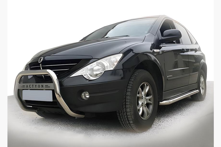 SsangYong Action 2005–2018 Predný ochranný rám WT005 (nerez) Image