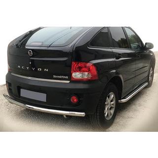 Zadný ochranný oblúk AK002 (nerez) SsangYong Action 2005–2018