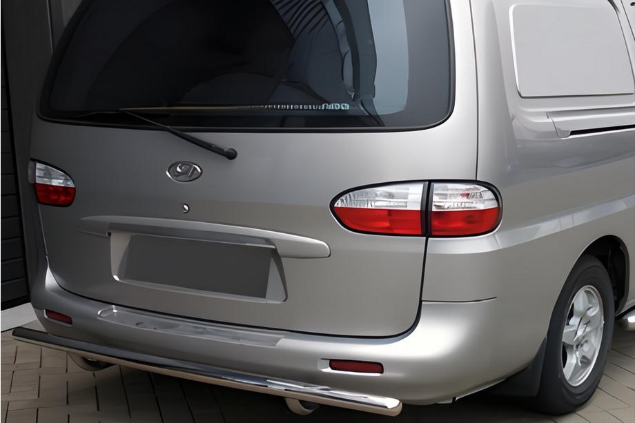 Hyundai H200, H1, Starex 1998–2007 Zadné ochranné rámy AK002 (2 ks, nerez) Image
