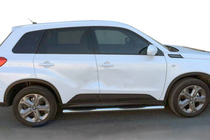 Suzuki Vitara 2015– Bočné rúrky (2 ks, nerez) fotografia 1