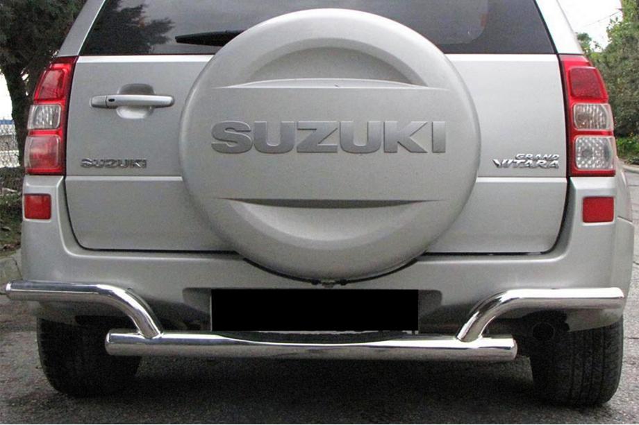 Suzuki Grand Vitara 2005–2017 Zadný ochranný rám AK005-2 (nerezová oceľ) Image