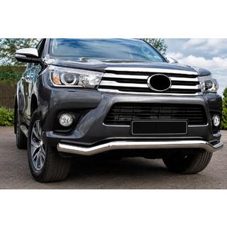 Predný ochranný rám ST007 (nerez) Toyota Hilux 2015–