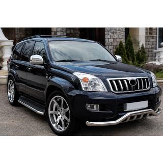 Predný ochranný rám ST011 (nerez) Toyota Land Cruiser Prado 120 2002–2009