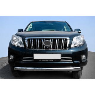 Predný ochranný rám ST008 (nerez) Toyota Land Cruiser Prado 150 2009–2023