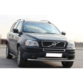 Predný ochranný rám ST014 (nerez) Volvo XC90 2002–2014 fotografia 2