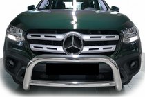 Mercedes X class 2017–2020 Predný ochranný rám WT005 (nerez, 60 mm) fotografia 1