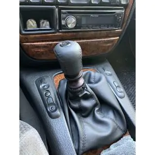 Hlavica radiacej páky (koža) Opel Omega B 1994–2003 fotografia 3