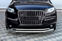Audi Q7 2005–2015 Predný ochranný rám ST017 (nerez) fotografia 3