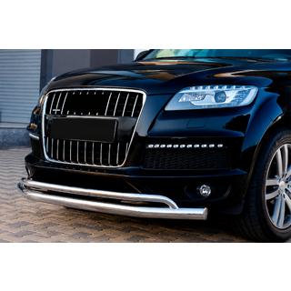 Predný ochranný rám ST017 (nerez) Audi Q7 2005–2015 fotografia 1