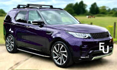Land Rover Discovery V 2017– Strešné priečniky na pozdĺžne lyžiny (čierne, 2 ks) fotografia 1