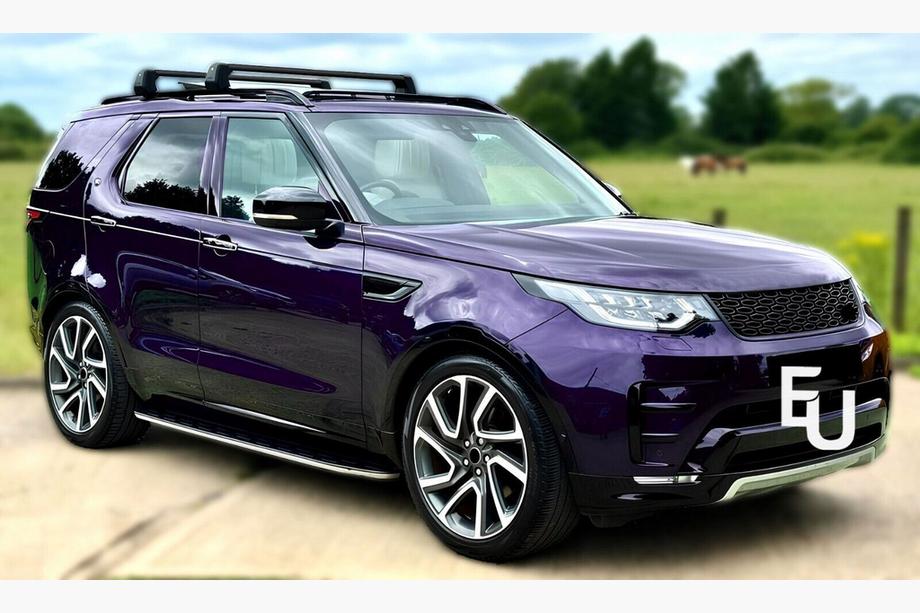 Land Rover Discovery V 2017– Strešné priečniky na pozdĺžne lyžiny (čierne, 2 ks) Image