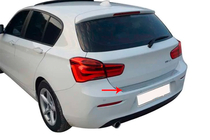 BMW 1. séria F20/F21 2011–2019 OmsaLine krycia lišta zadného nárazníka (pre F20, nerez) fotografia 3