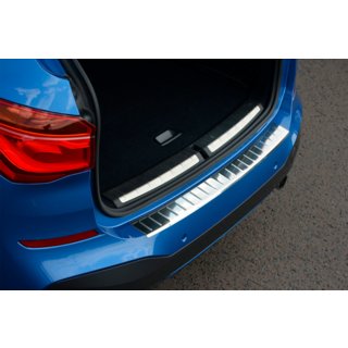 Nerezová lišta na zadný nárazník OmsaLine (nerez.) BMW X1 F48 2015–2022 fotografia 1