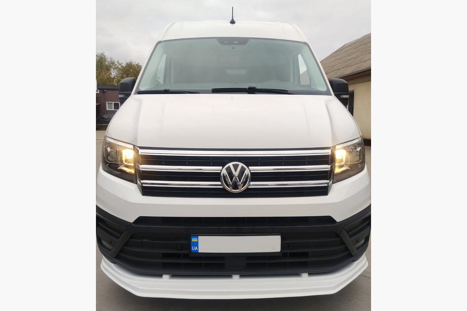 Volkswagen Crafter 2016– Lišty na mriežku (4 ks, nerez) Image