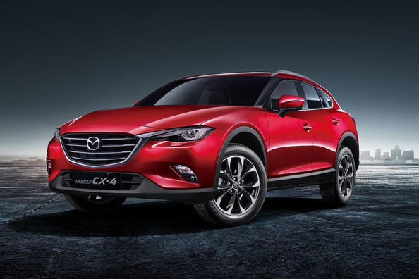 Kompaktný crossover Mazda CX-4 Fotografia 6