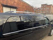 Mercedes Vito/V-trieda W447 2014– Chrómové strešné lyžiny CAN, originálny dizajn (kovové nohy) fotografia 5