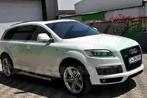 Audi Q7 2005–2015 Bočné nášľapy Allmond Grey (2 ks, hliník) fotografia 5