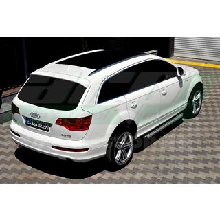 Bočné nášľapy Allmond Grey (2 ks, hliník) Audi Q7 2005–2015 fotografia 4